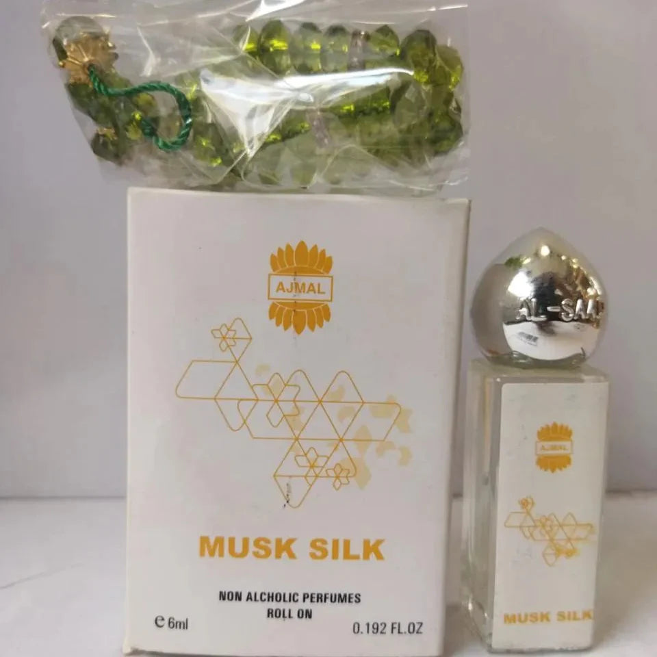 Musk Silk By Ajmal Attar With Tasbeeh 6ml