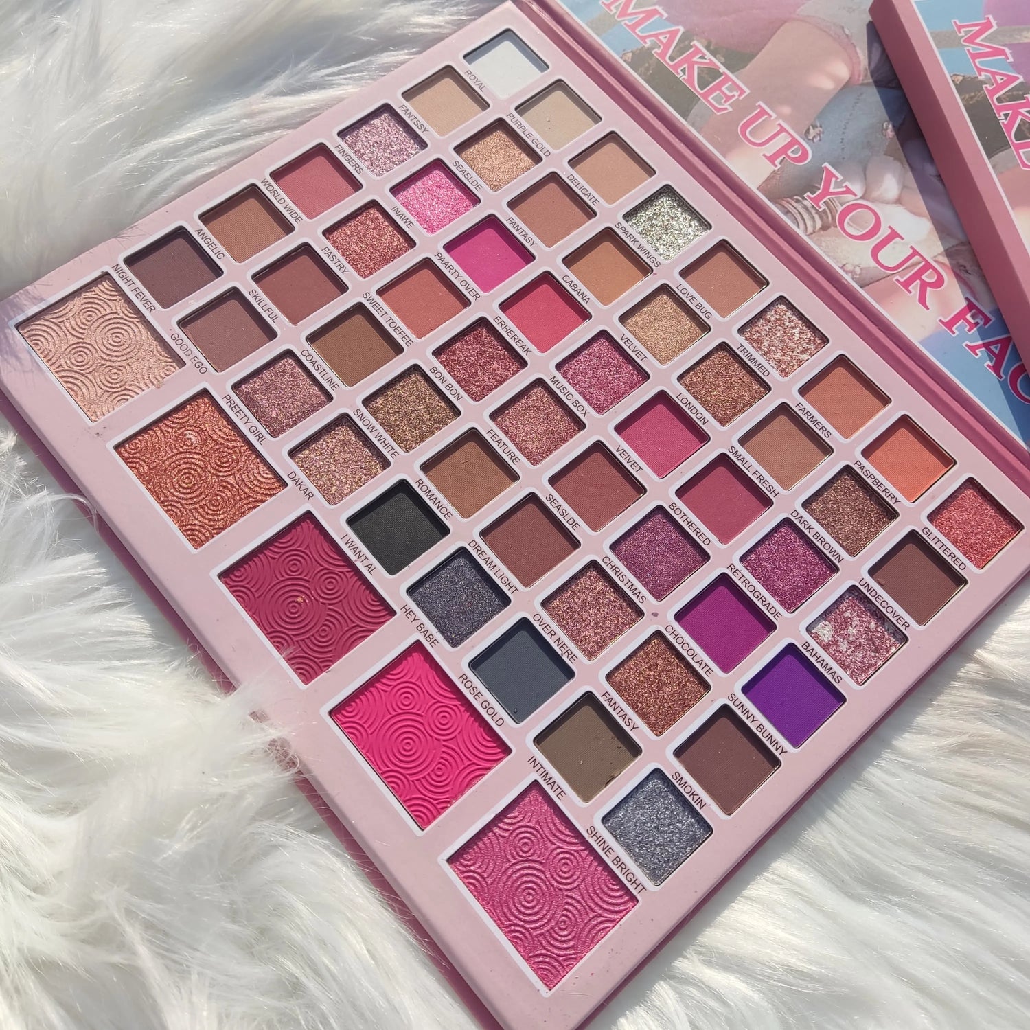 Naked Flower Make Up Your Face 59 Shades Eyeshadow Palette