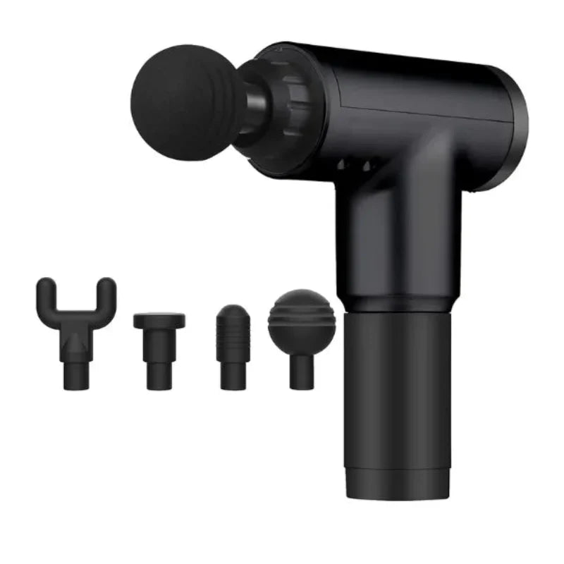 Professional Deep Tissue Massage Gun – 4 Heads