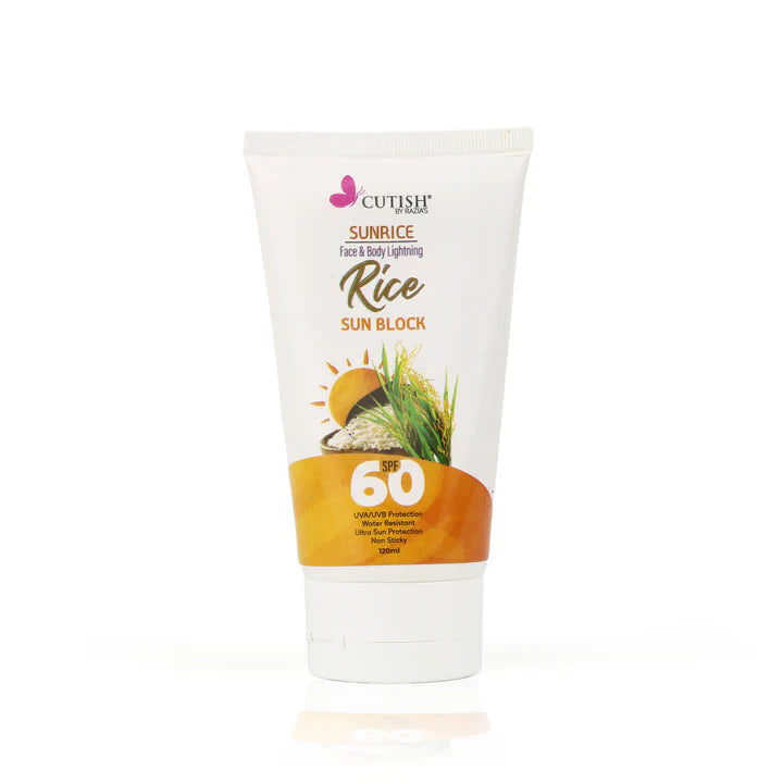 Cutish Rice Sunblock 120ml