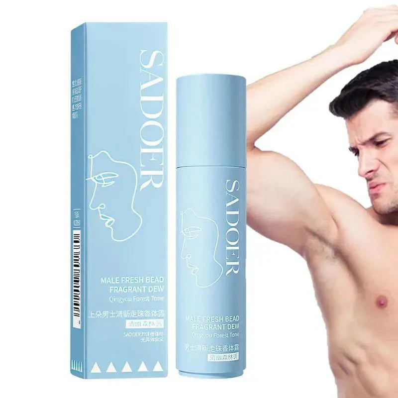 SADOER Men's Blue Charm Deodrant for Male Bread Fragrant Dew