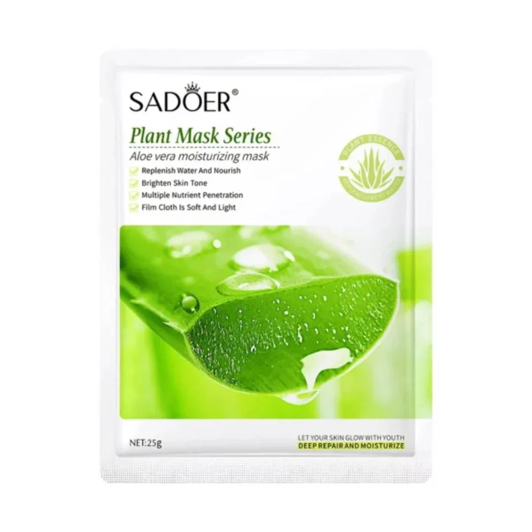 SADOER Aloe Vera Soft Moisturizing Face Sheet Mask - 25g