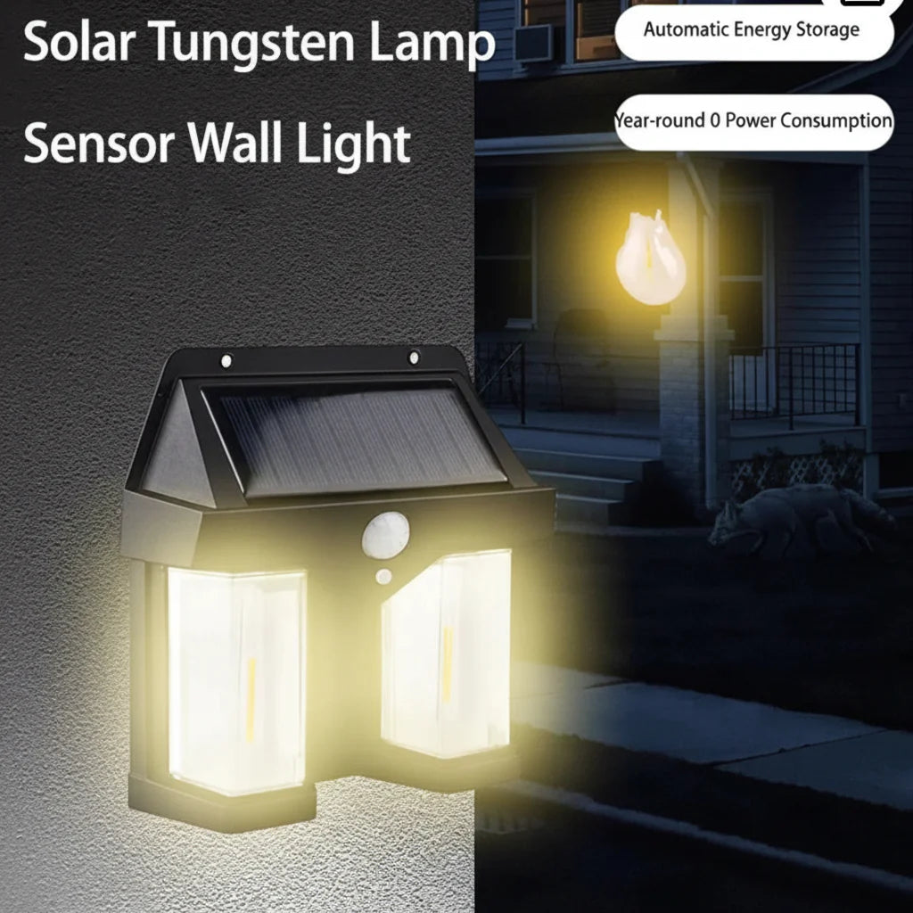 Solar LED Sensor LIGHT Cl 228 Human Body Induction Plus Light Operated