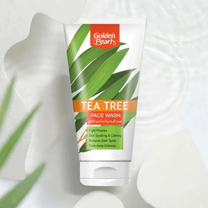 Golden Pearl Tea Tree Face Wash