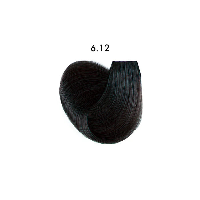 KEUNE TINTA LIGHT ASH PEARL BLONDE 6.12 with Keune Developer 20 Volume - 60 ml