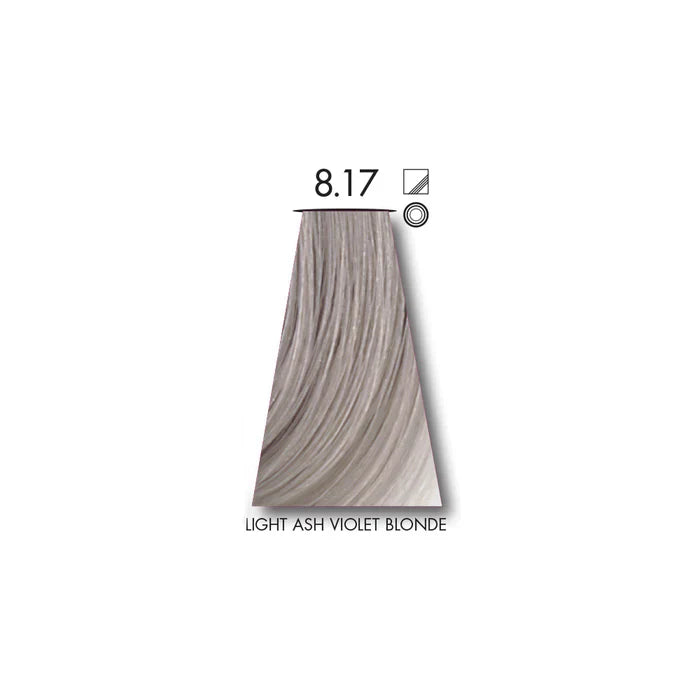 KEUNE TINTA LIGHT ASH VIOLET BLONDE 8.17 with Keune Developer 20 Volume - 60 ml