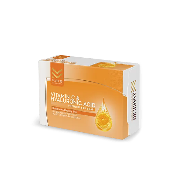 MARK-30 Vitamin C & Hyaluronic Acid Soap Bar -100g