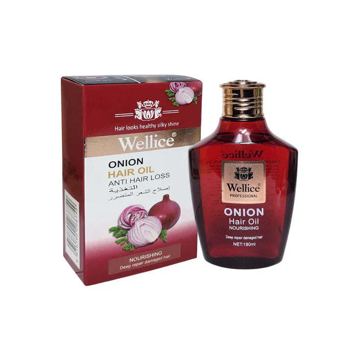 Wellice New Onion Anti Hair Loss Oil 180ml