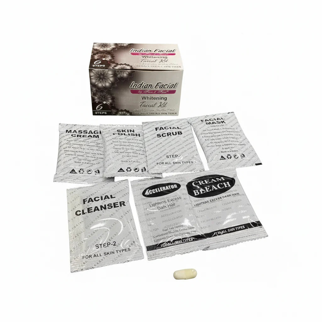 Indian Facial Whitening Trial Kit