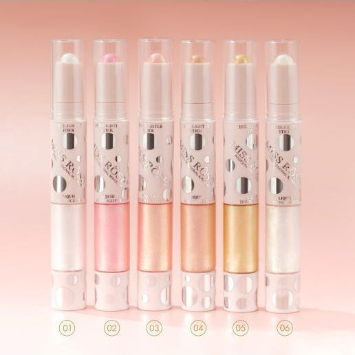 Miss Rose 2 in 1 Highlighter Set