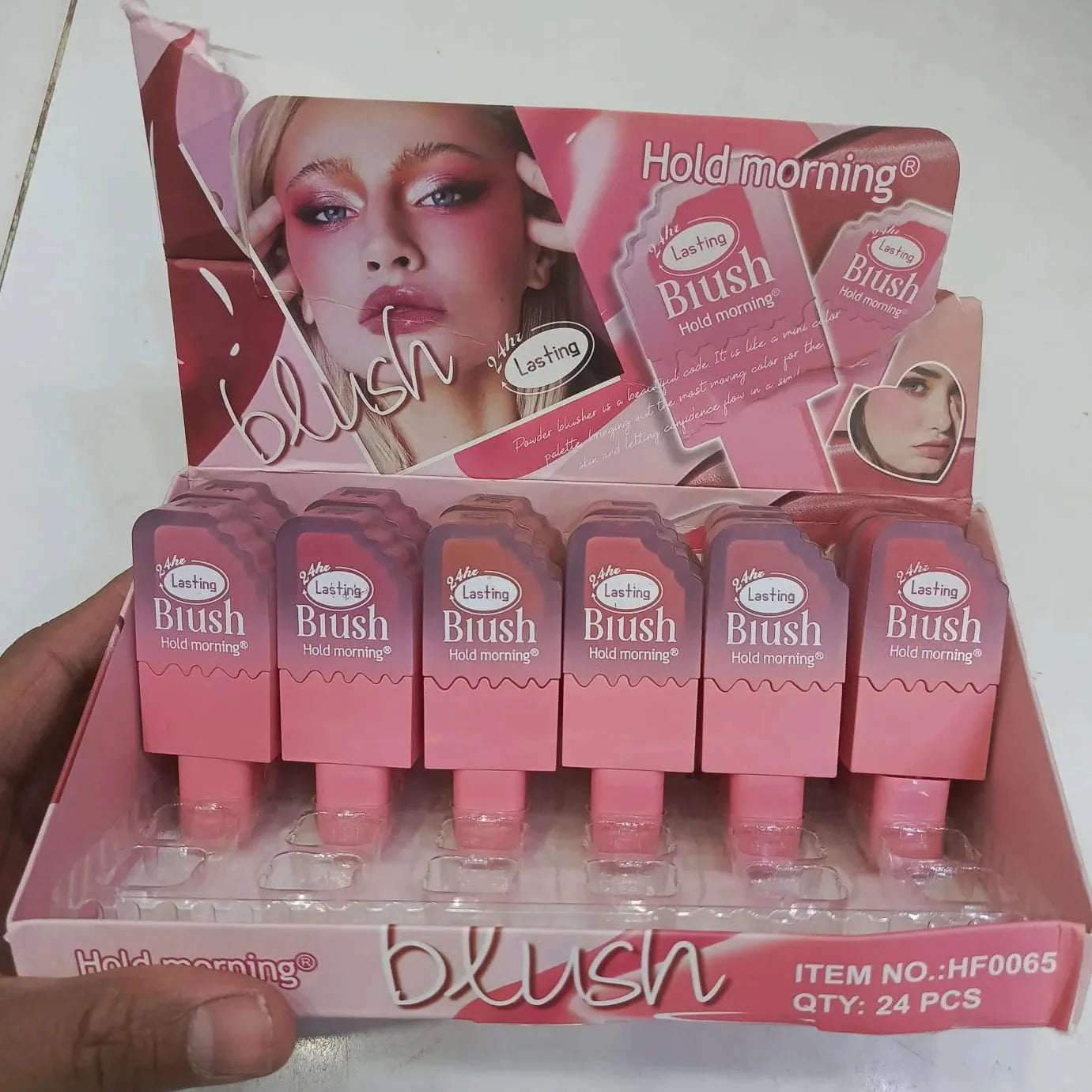 Hold Morning Ice Cream Style Liquid Blush-On