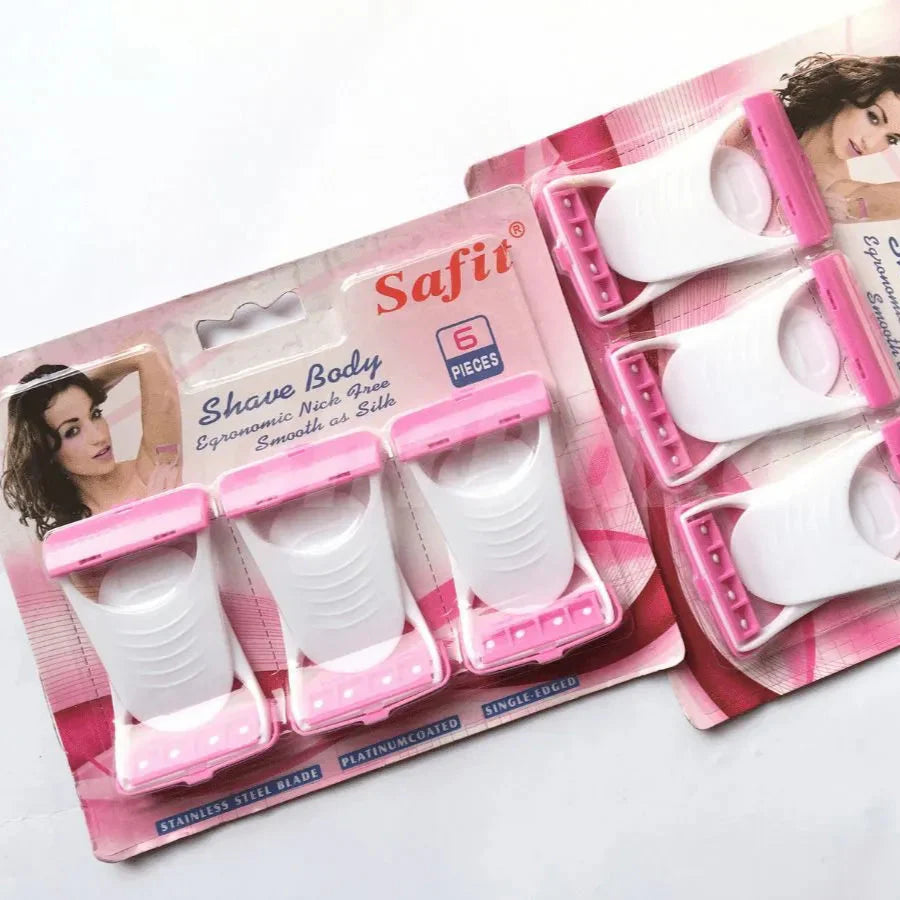 Safit Shave Body Razor – 6 Piece Set