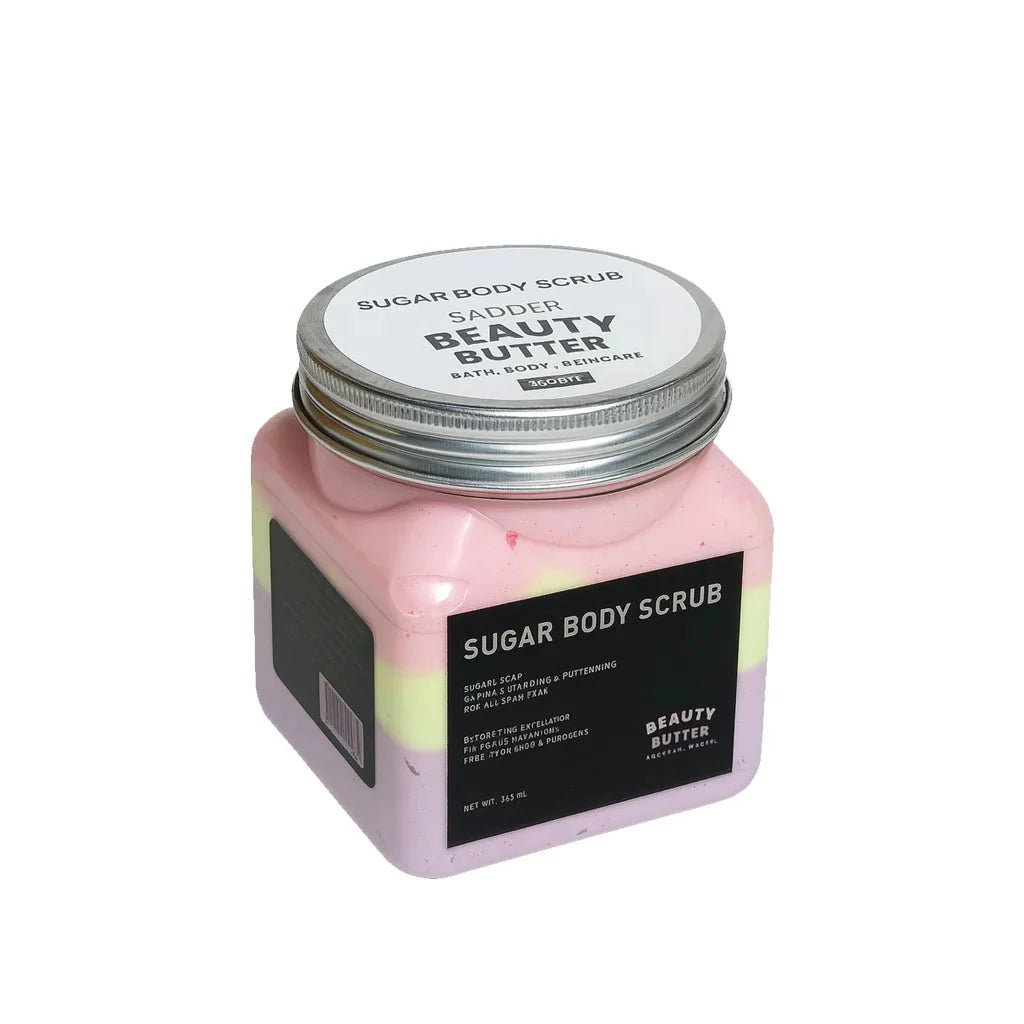 SADOER Sugar Body Scrub Beauty Butter - 350gm