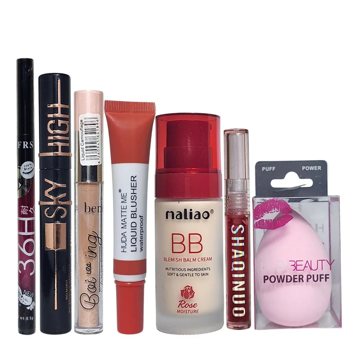 Flawless Face Essentials – 8-in-1 Makeup Kit
