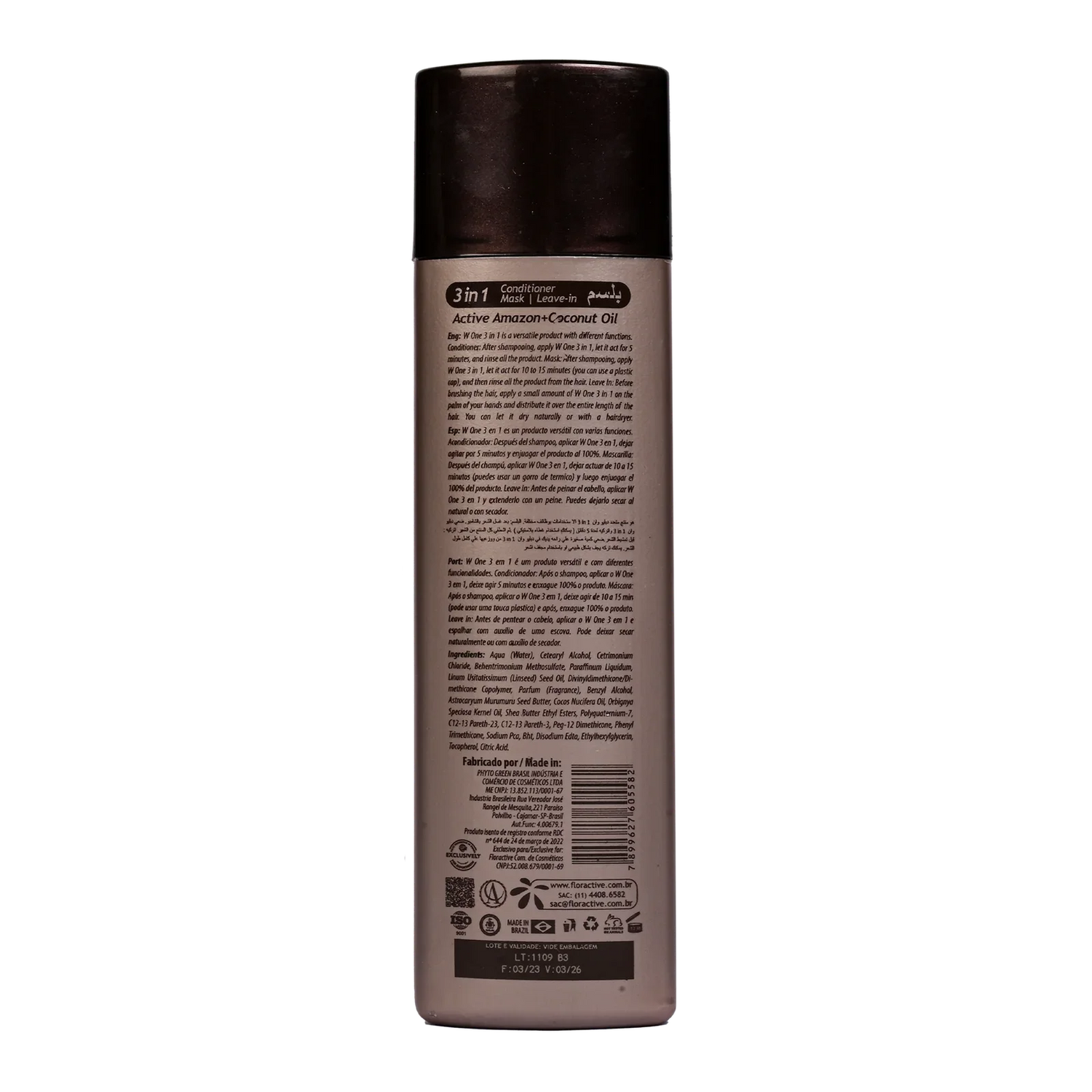 Floractive Nanoplastia W One Hair Shampoo 300ml