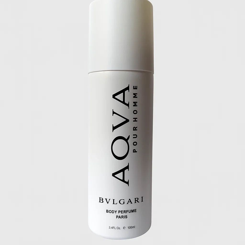 BVLGARI Aqva Pur Homme Body Perfume Spray - 100ml
