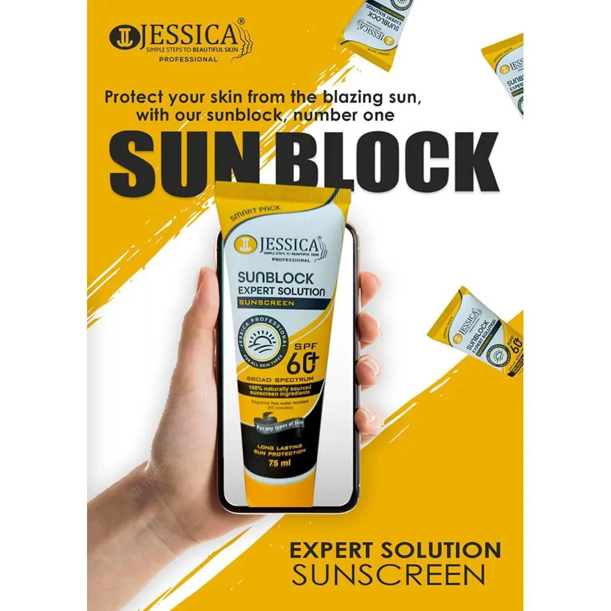 Jessica Sunblock Expert Solution Sunscreen SPF 60