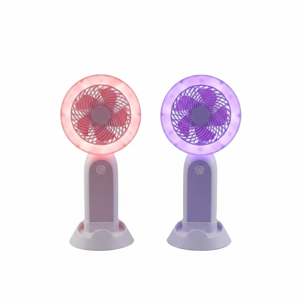 Portable Handheld Mini Led Fan