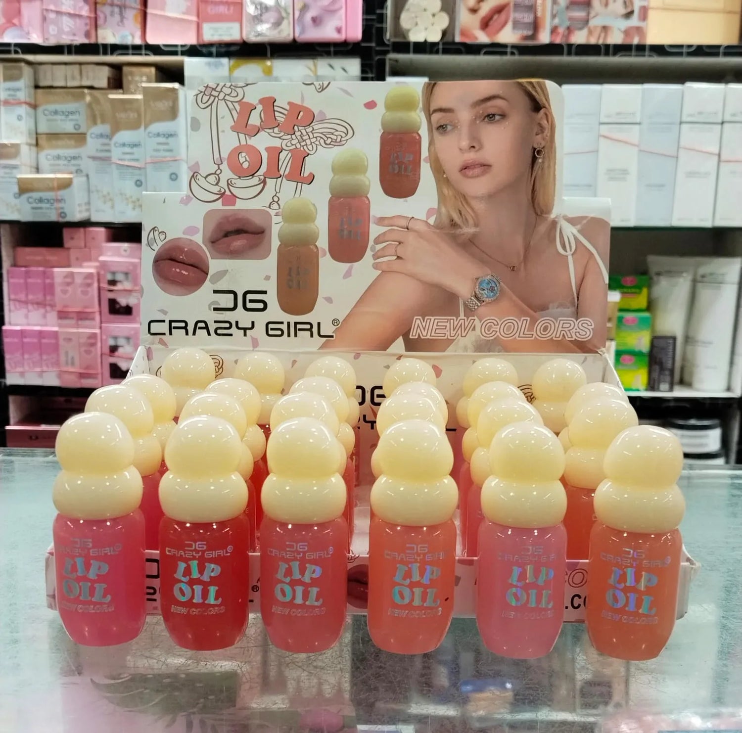 crazy girl waterproof long  lasting lip tint color