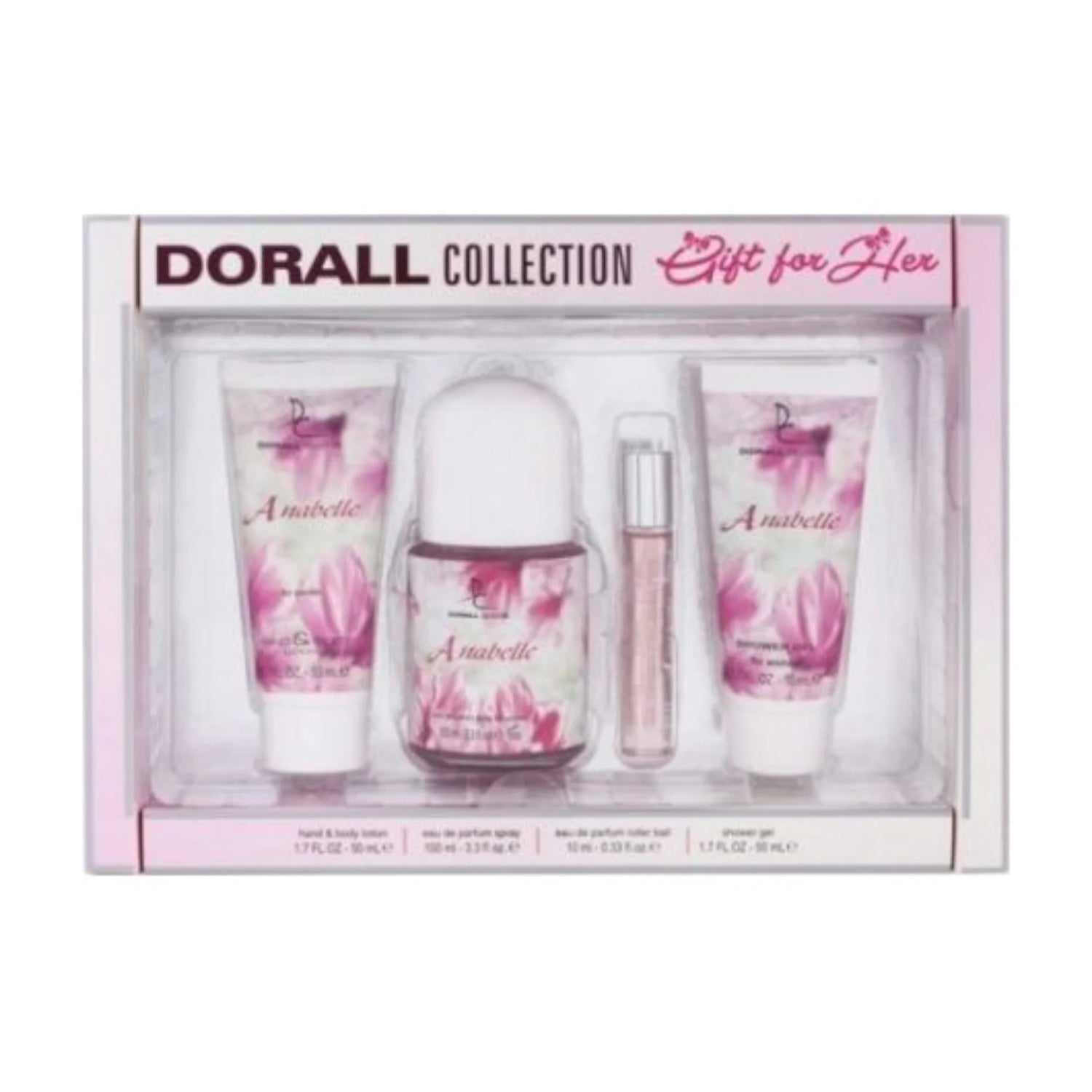 DORALL COLLECTION Anabelle GIFT SET 4 PCS Perfume For Women EDT