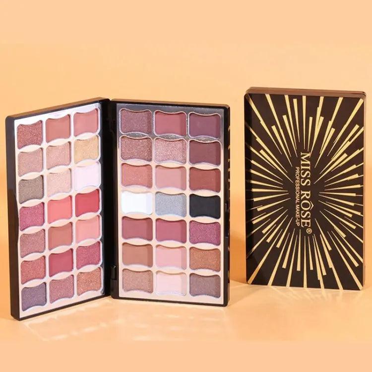 Miss Rose Matte Shimmer Eye Shadows Palette - 42 Color
