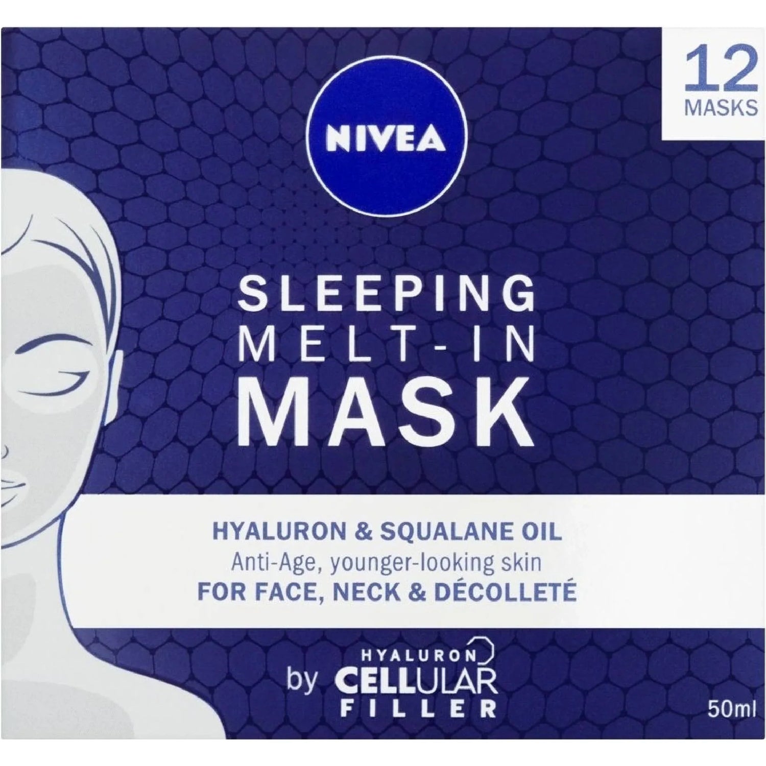 Nivea Sleeping Mask Hyaluron Cellular Filler Night Mask - 50 ml