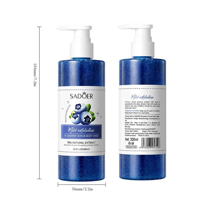 Sadoer Mild Exfoliation Body Scrub - 500ml