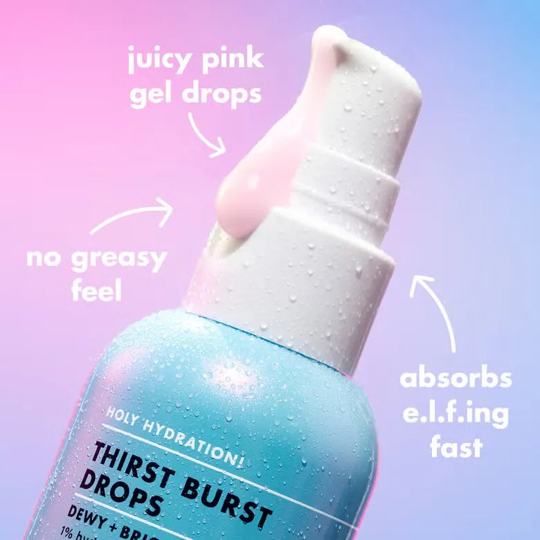 e.l.f. Skin Holy Hydration Thirst Burst Drops Dewy + Brightening - 30ml