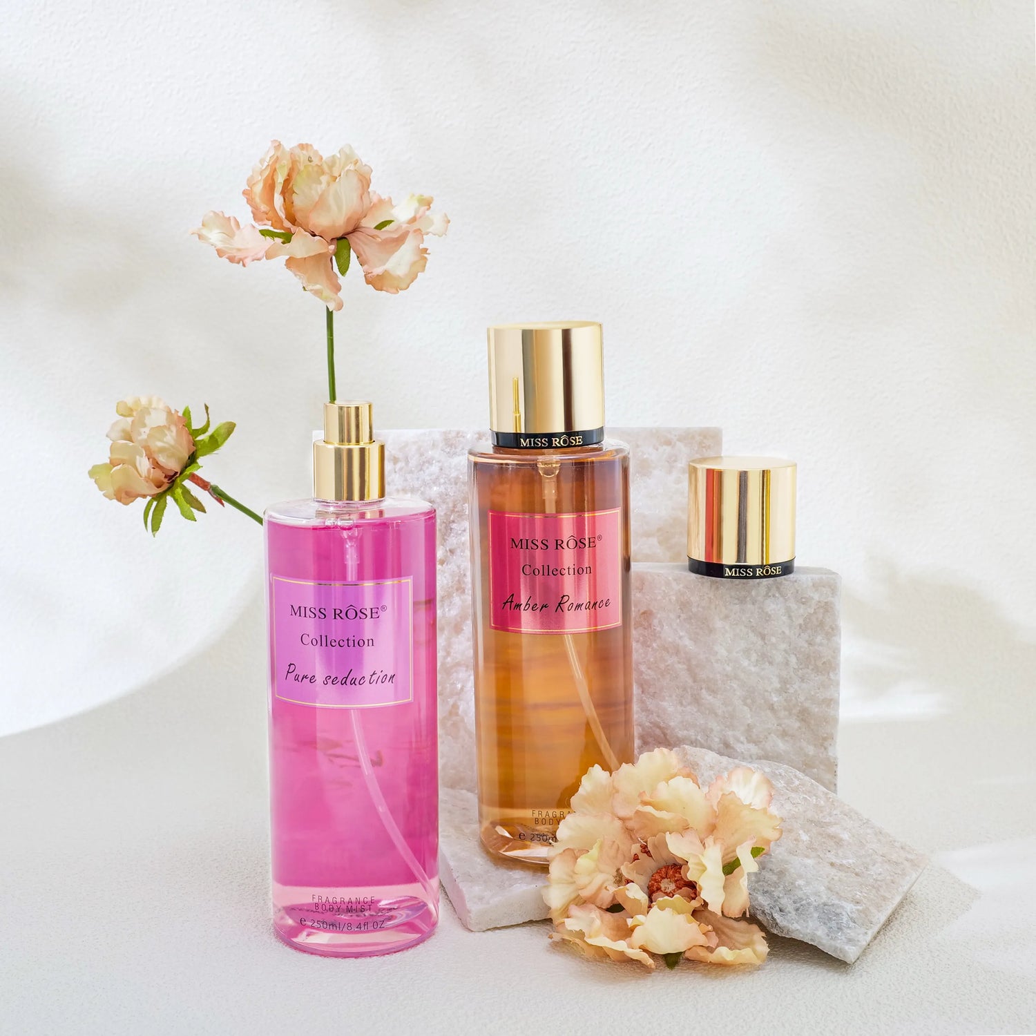 Miss Rose Collection Amber Romance Body Mist - 250ml