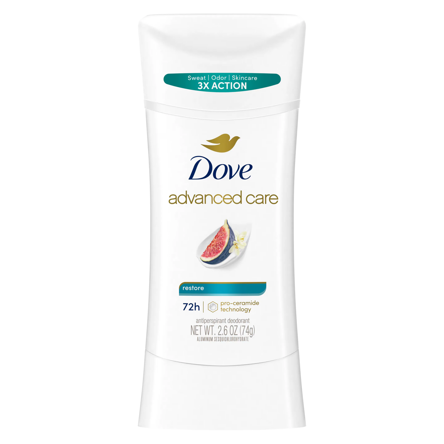 Dove Advanced Care Restore Antiperspirant Deodorant Stick 74g
