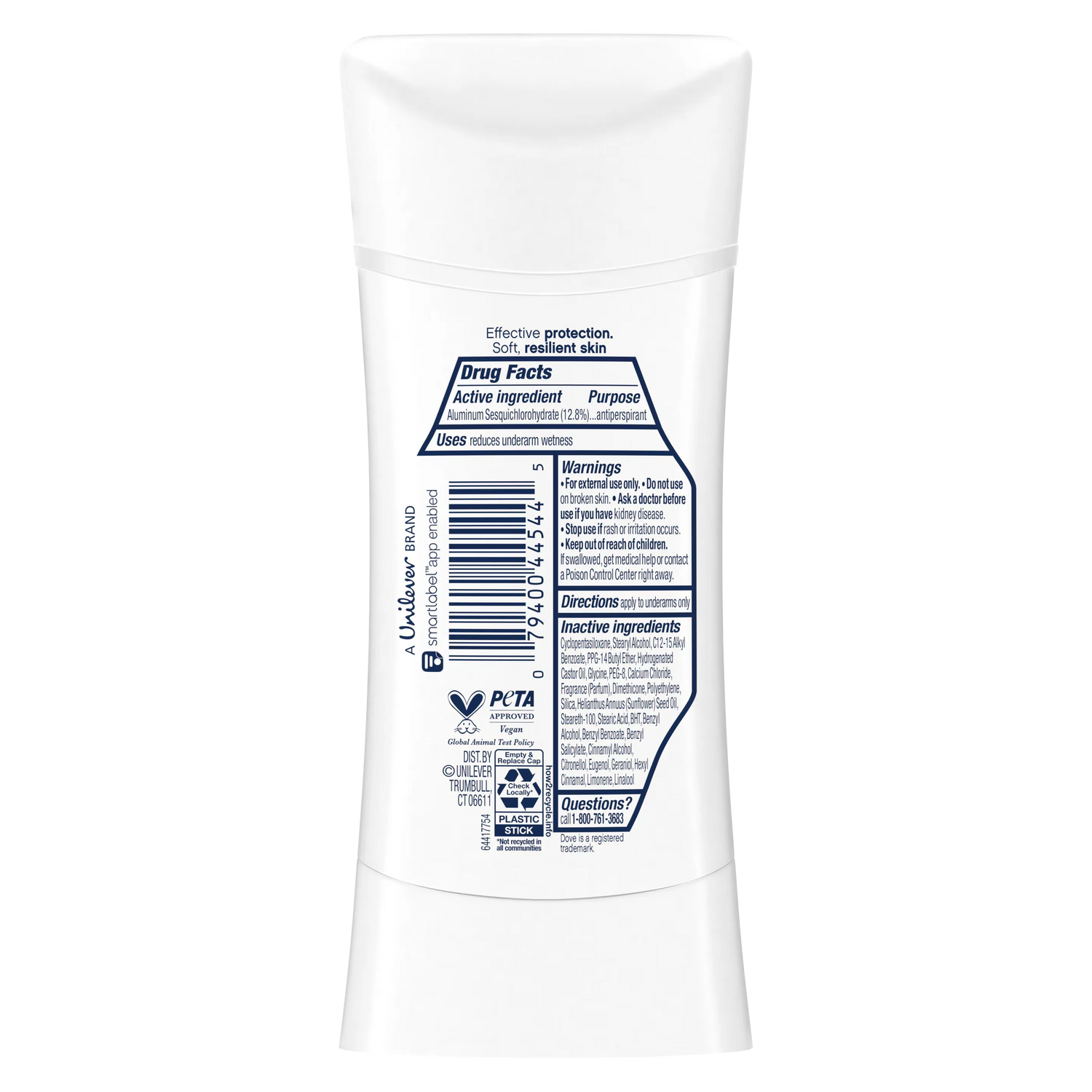 Dove Advanced Care Original Clean Antiperspirant Deodorant Stick 74g