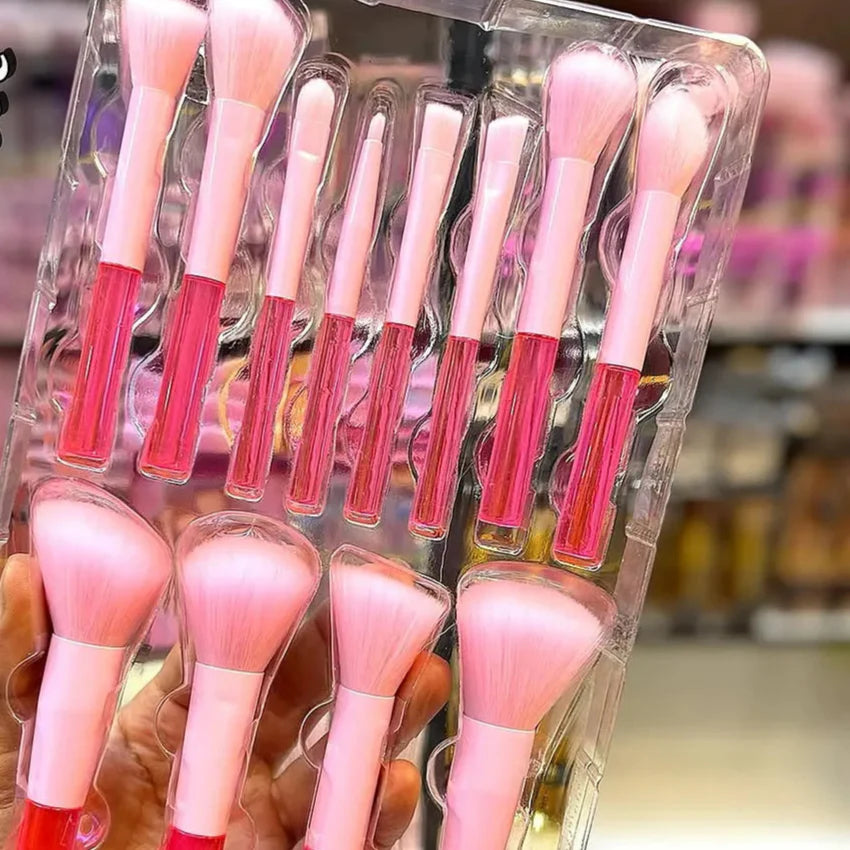 Kiss Lovely Makeup Brush Set - 12Pcs
