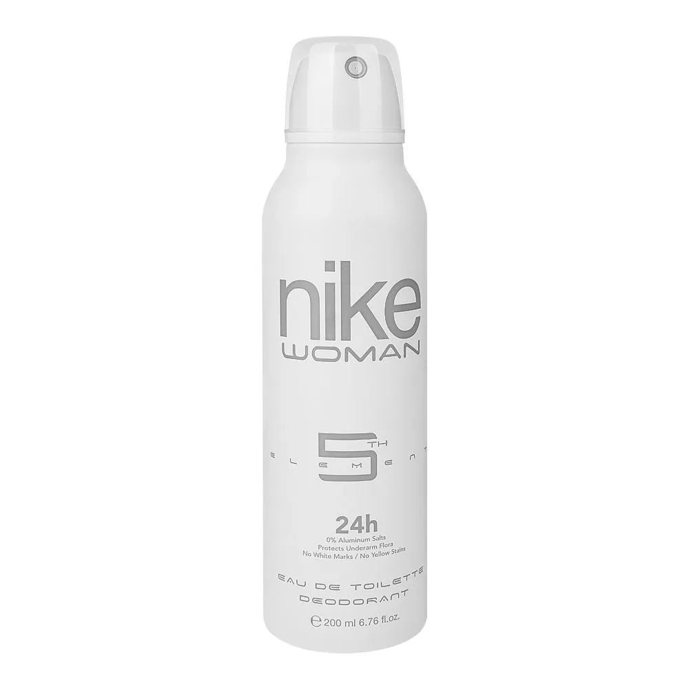 Nike 5th Element Deodorant Spray, Eau de Toilette 24 Hours Lasting For Women's - 200ml