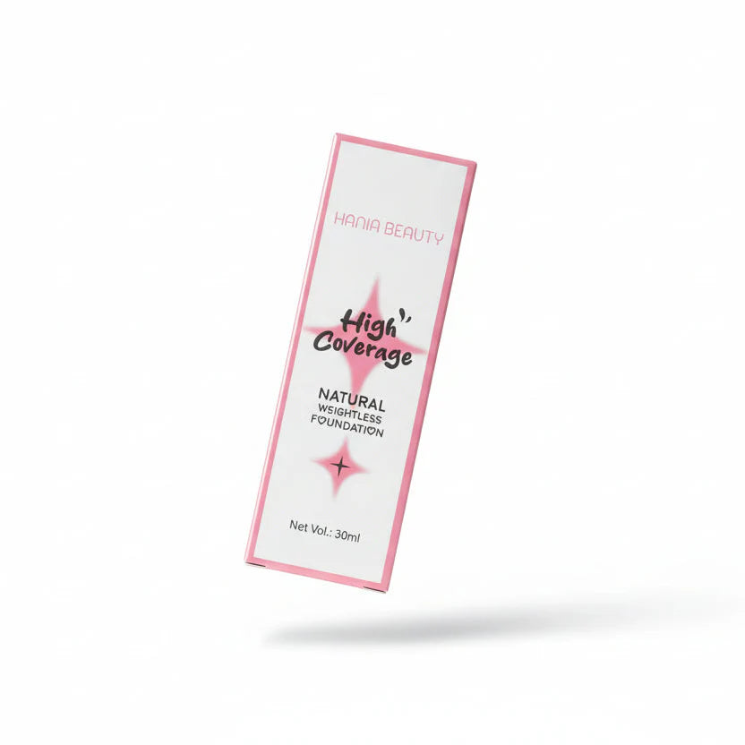 Hania Beauty High Coverage Foundation - 30ml