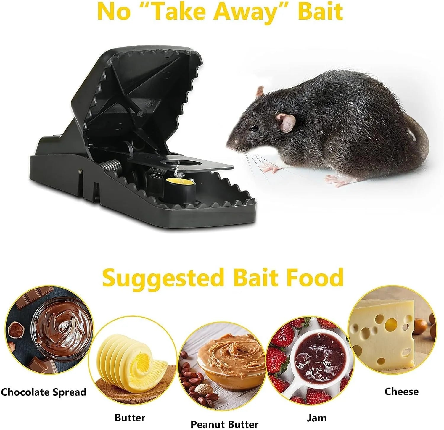 Heavy Duty Mouse Trap Mice Catcher
