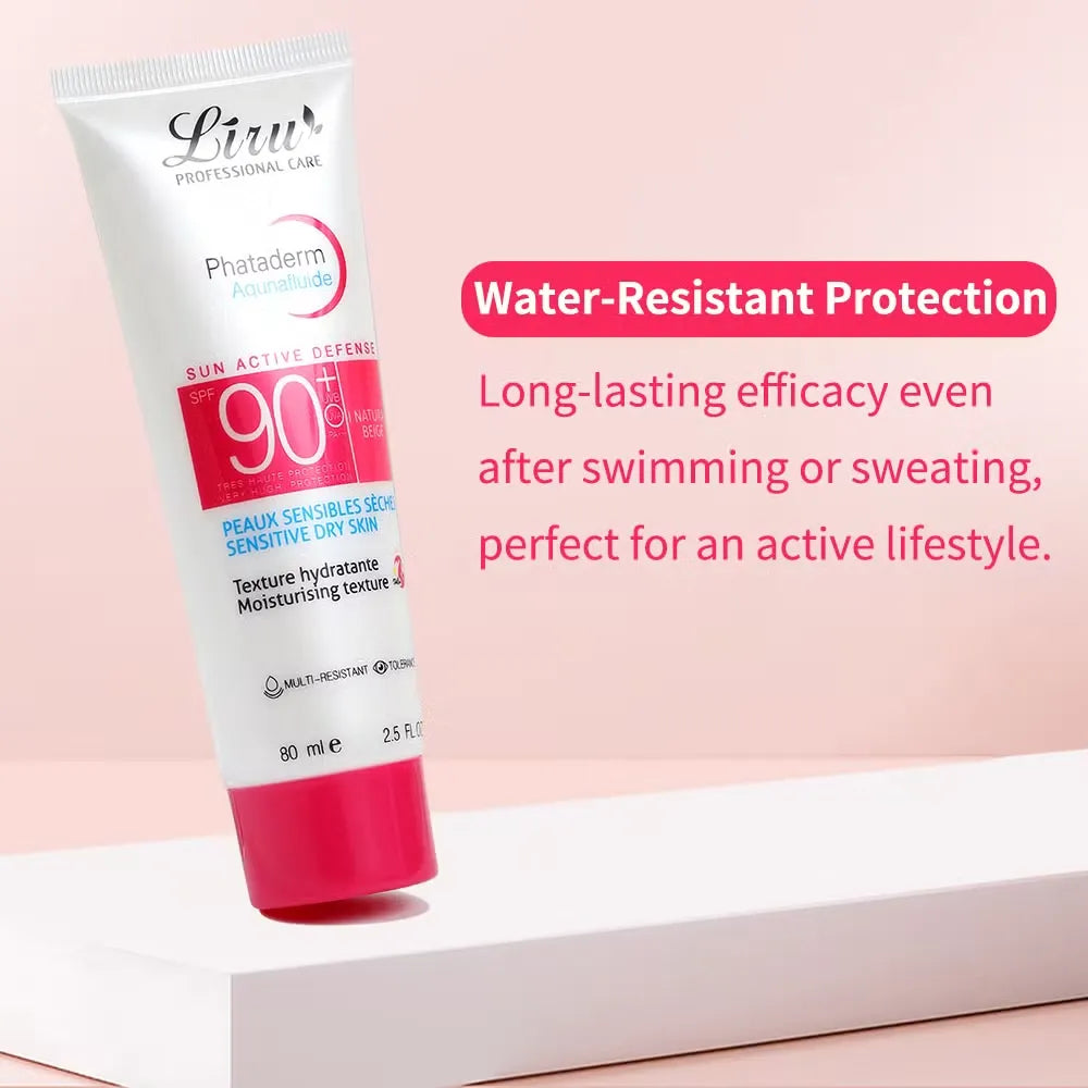 Liru Professional Care Phataderm Aquafluide Sun Active Defense SPF 90 - 80ml