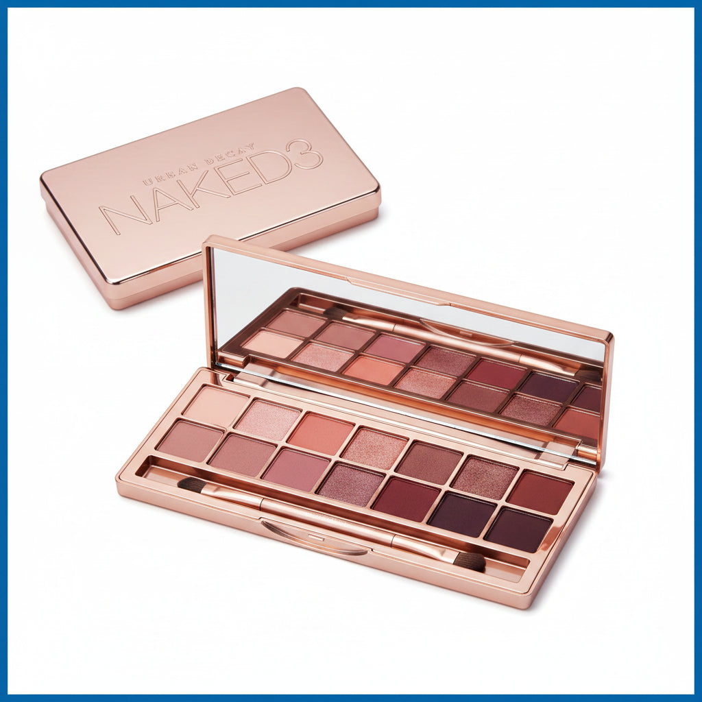 Naked3 Basics 12 Colors Eyeshadow Palette