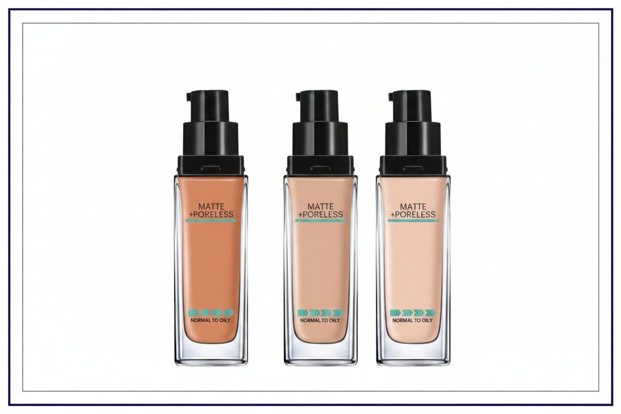 Maybelline New Fit Me Matte + Poreless Liquid Foundation Spf 22 - 30ml