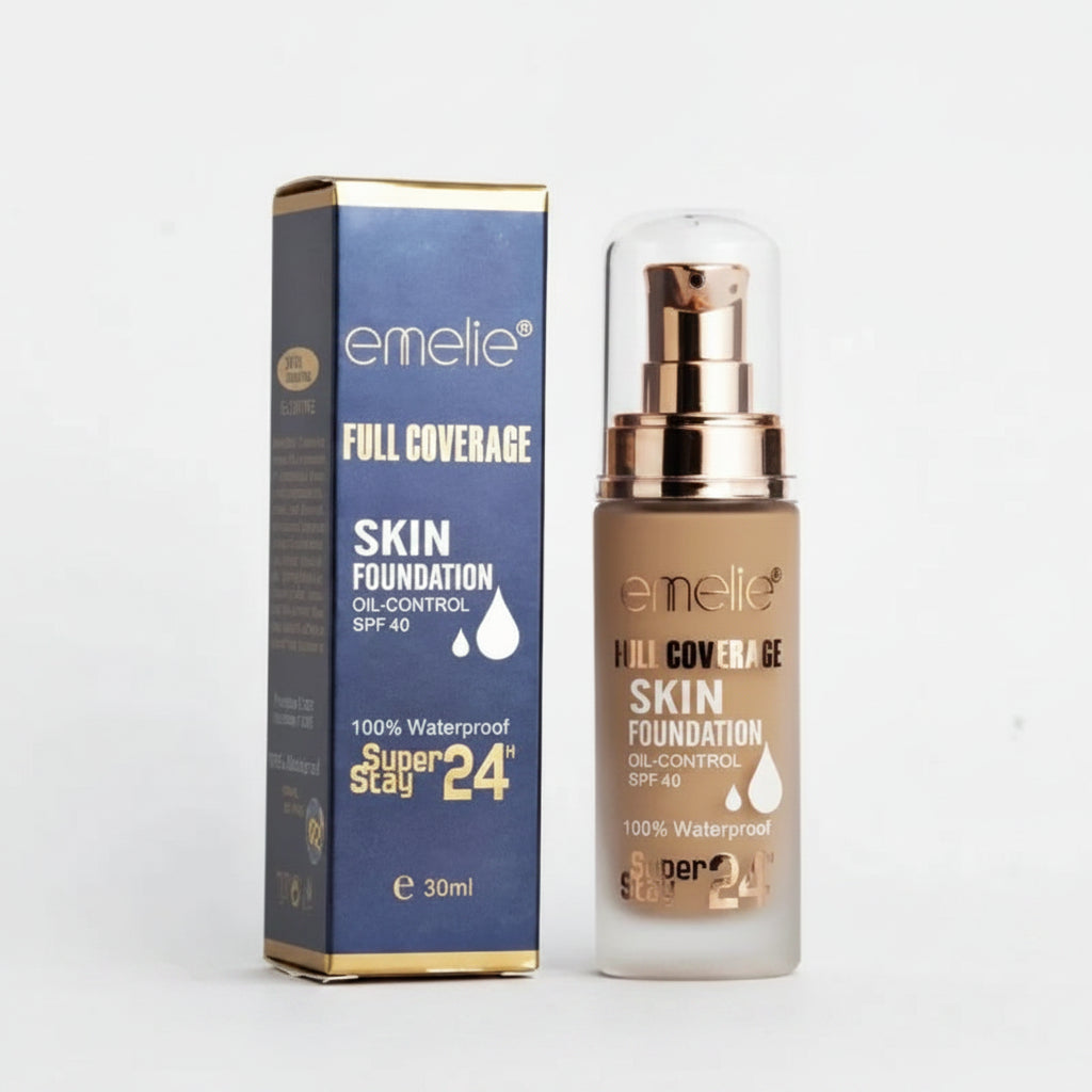 Emelie Full Coverage Foundation -  30ml