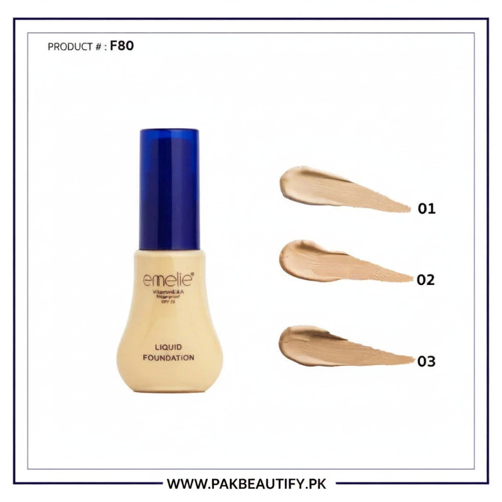 Emelie Paris Liquid Foundation